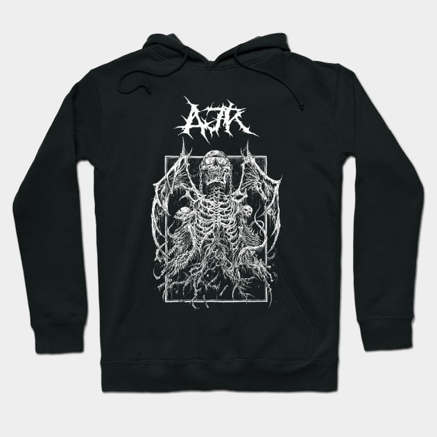 Ajr death metal Hoodie by Ank Kai